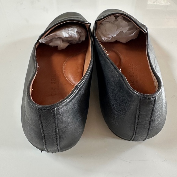 Gentle Souls - Eugene black leather loafer, 8M - Picture 3 of 5